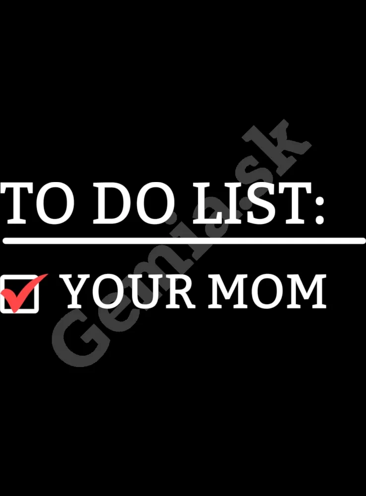 Vtipná-potlač-To-Do-List-Pánske-čierne