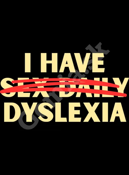 Vtipná-potlač-Dyslexia-čierne