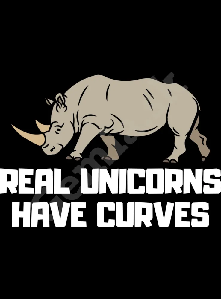 Vtipná-potlač-Real-unicorn-Dámske-čierne