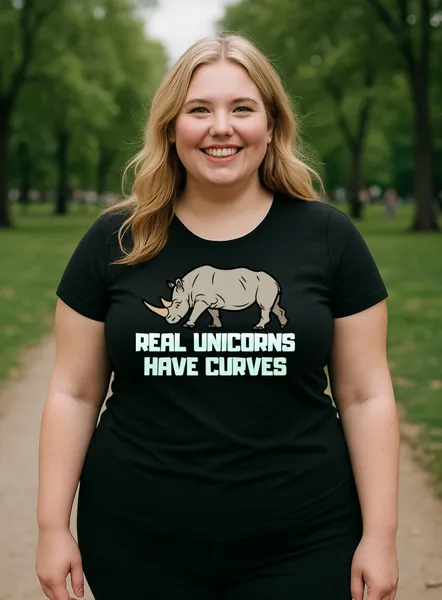 Vtipné-tričko-Real-unicorn-Dámske-čierne